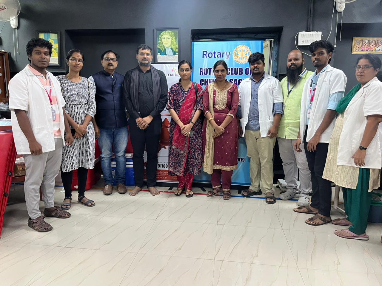 Blood Donation Drive at VS Medical Trust, Annanur