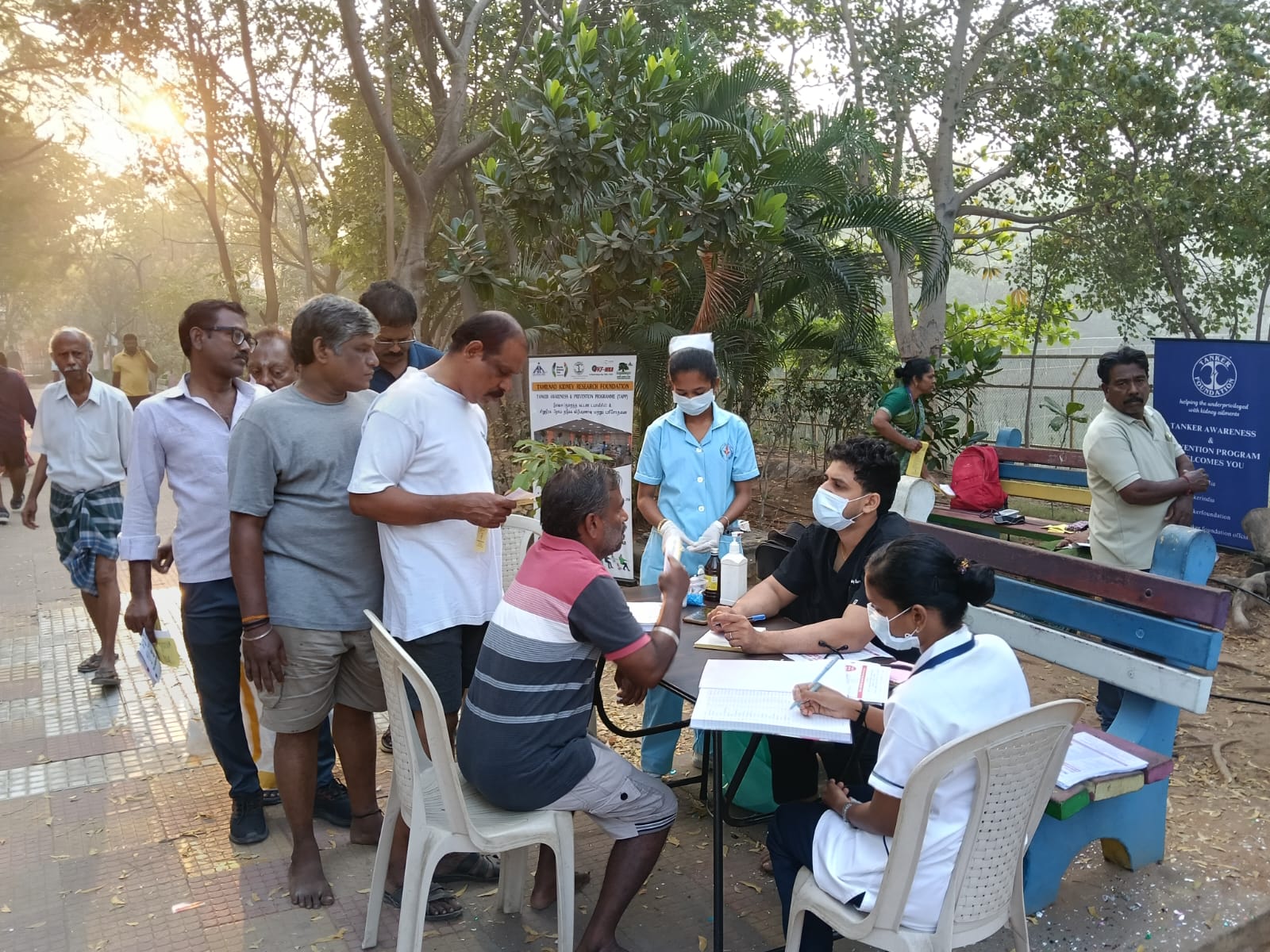 Health Camp at J.J. Nagar Park & Mangal Eri Park – February 2026